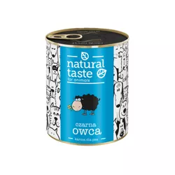 Dolina Noteci Natural Taste Puszka dla Psa Czarna Owca 400g