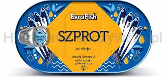 Evrafish Szprot W Oleju 170 G