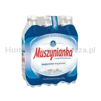 Woda Muszynianka Mineralna gazowana, średnionasycona CO2 1,5l