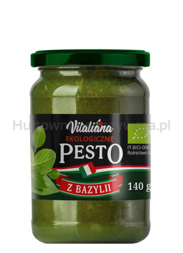 Pesto Z Bazylii Bio 140 G - Vitaliana [BIO]