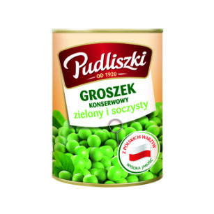 Pudliszki Groszek Konserwowy 400 G