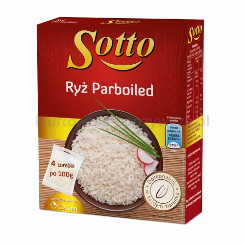 Sotto Ryż Parboiled 4X100G Kartonik