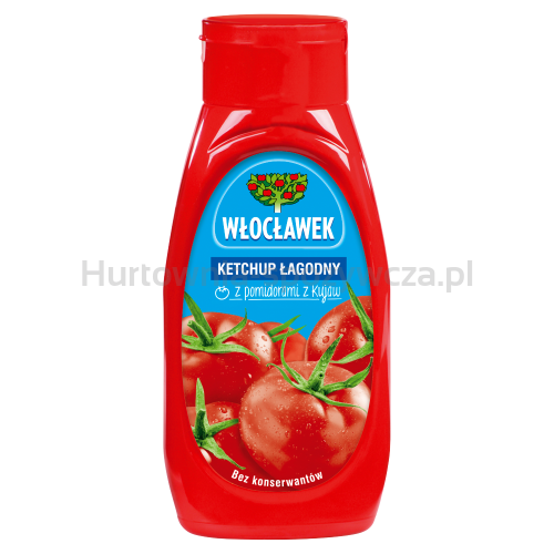 Włocławek Ketchup Łagodny 480 G