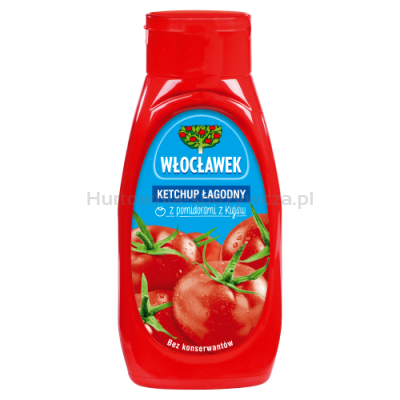 Włocławek Ketchup Łagodny 480 G