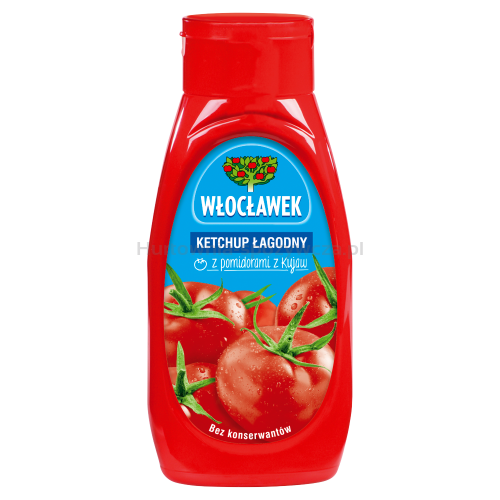 Włocławek Ketchup Łagodny 480 G