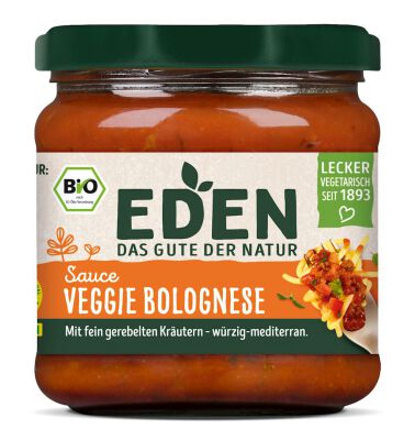 Sos Wegański Bolognese Bio 375 G - Eden [BIO]