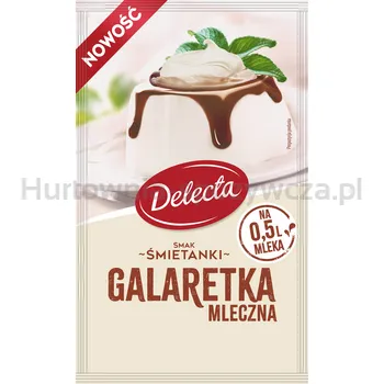 Delecta Galaretka Mleczna Śmietanka 60 G