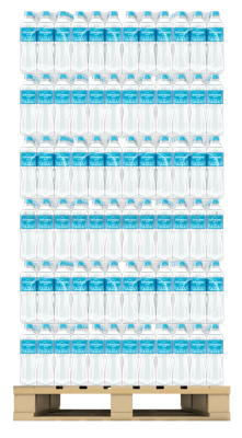 Woda Ustronianka Ustronianka Biała 0,5L Lekkogazowana <br>(bez EAN) <br>(Paleta 1368 szt.)