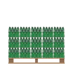 Woda Ustronianka Biała 0,5L Musująca <br>(Paleta 1368 szt.)  SK