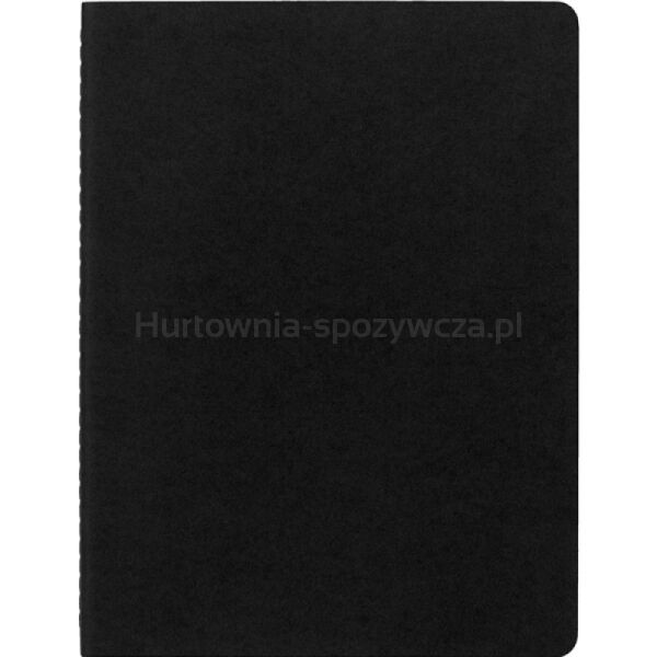 Zestaw 3 Zeszytów MOLESKINE Cahier Journals XL (19x25cm) gładki, 120 stron, czarny - 3