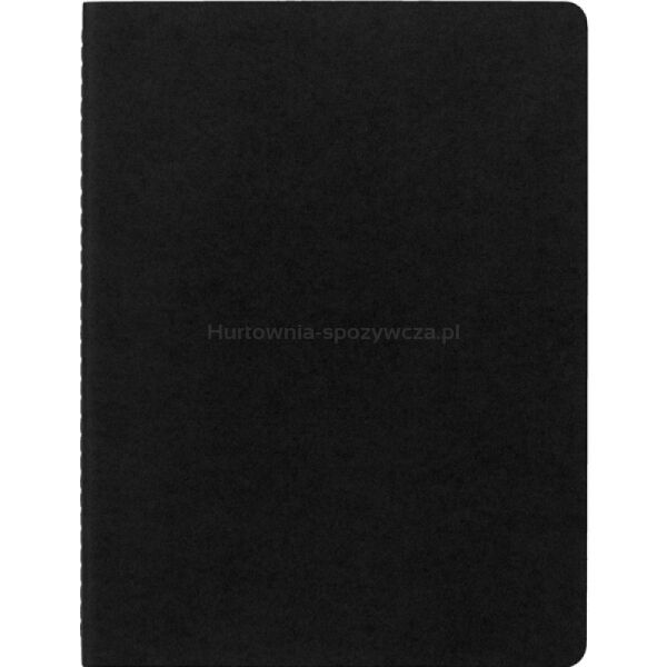 Zestaw 3 Zeszytów MOLESKINE Cahier Journals XL (19x25cm) gładki, 120 stron, czarny - 3