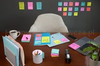 Post-It Karteczki Samoprzylepne Super Sticky Notes, 47,6X47,6Mm, 12X90 Kart., Paleta Cosmic  - 7