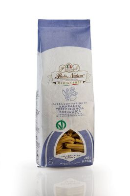 Makaron (Kukurydziano - Ryżowy Z Amarantusem, Teff I Quinoa) Casareccia Bezglutenowy Bio 250 G - Pasta Natura [BIO]