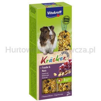 KRACKER 2 szt. dla świnki winogrono/orzechy 112g