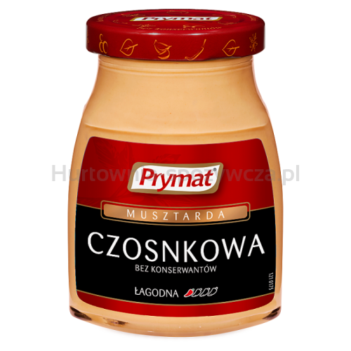 Prymat Musztarda Czosnkowa 185G 