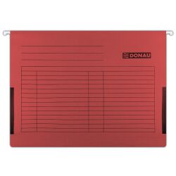 Donau Teczka zawieszkowa z boczkami, A4, 230gsm, czerwona 