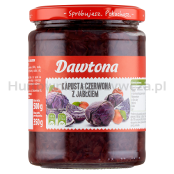 Dawtona Kapusta Czerwona Z Jabłkiem 500G 