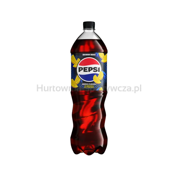 Pepsi Napój Gazowany Zero Cukru O Smaku Cytryny 1,5 L SK
