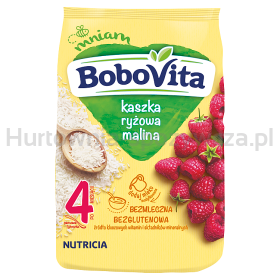 Bobovita Kaszka Ryżowa Malina Po 4 Miesiącu 180 G