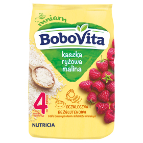 Bobovita Kaszka Ryżowa Malina Po 4 Miesiącu 180 G