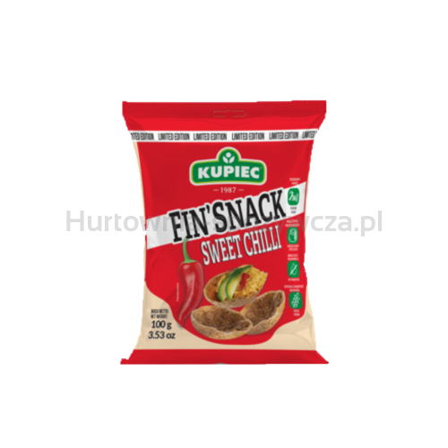 Fin`snack snacki żytnie o smaku słodkiego chili 100g