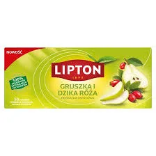Lipton Herbata Fruit Gruszka I Dzika Róża 20 Torebek