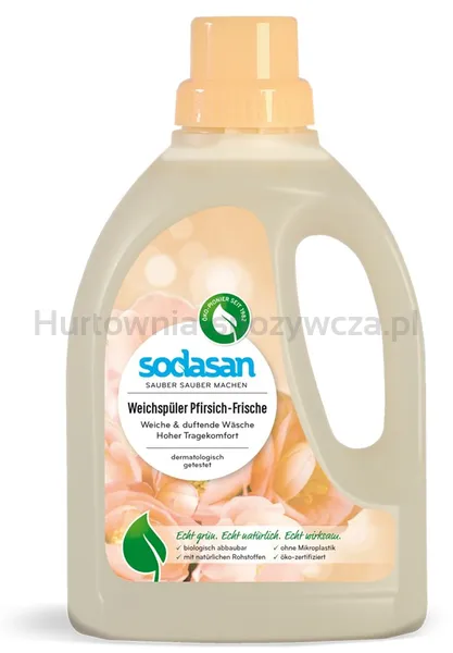 Płyn do płukania tkanin brzoskwinia BIO 750 ml