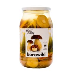 Borowiki Marynowane Całe 800 G Leśne Skarby Produkt Pasteryzowany