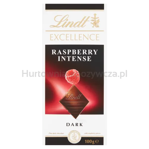 Lindt Czekolada Excellence Raspberry Intense 100G