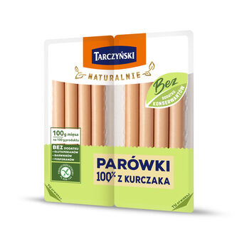 Tarczyński Naturalnie Parówki 100% Z Kurczaka 160 G 