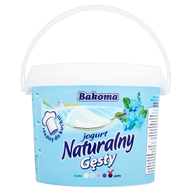 Bakoma Jogurt Naturalny Gęsty 2,8% 3Kg