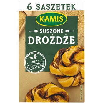 Kamis Drożdże Suszone 8Gx6