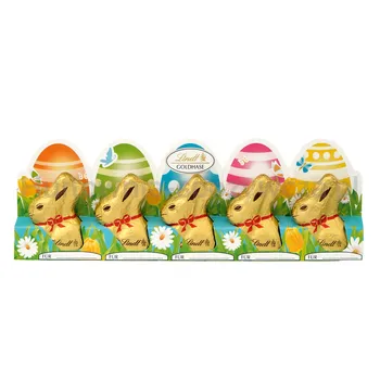 Lindt Gold Bunny Milk Mini Tag 5X10G