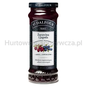 St.Dalfour Owocowa Rapsodia Żurawina I Jagoda 284 G