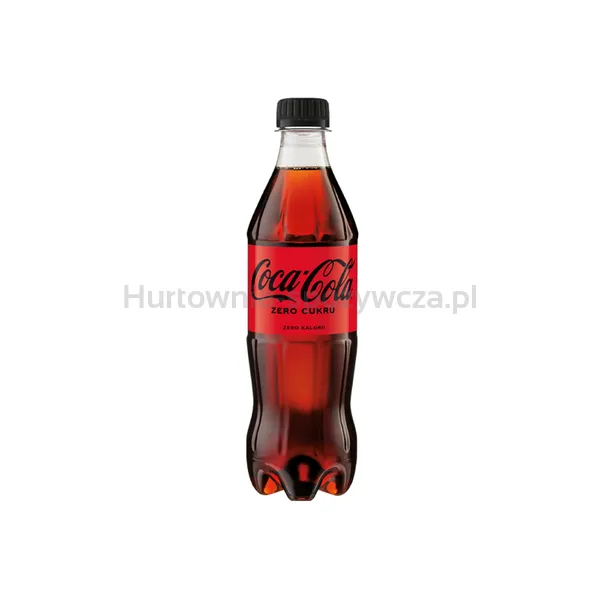 Coca Cola Zero 500ml pet (w tym +0,50 zł/szt. zwrotnej kaucji)