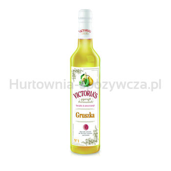 Syrop barmański gruszkowym 490 ml Victoria's