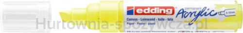 Marker Akrylowy E-5000 Edding, 5-10 Mm, Żółty Neonowy