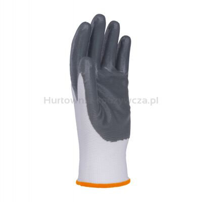 Rękawice DONAU SAFETY Nitrile 01, kat. II, rozm. 7, szare