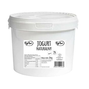 Figand Jogurt Naturalny 3% 3 Kg 