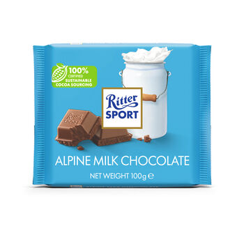 Ritter Sport Czekolada Mleczna Alpejska 100G