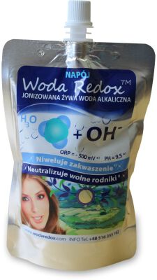 Napój Jonizowana Woda Alkaliczna Redox Ph 9,5 240 Ml - Woda Redox [BIO]