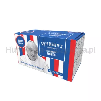 Koffmanns Frytki 10mm zw skórką 4 x 2,5kg
