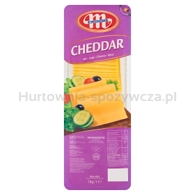 Mlekovita Ser Cheddar Plastry 1Kg