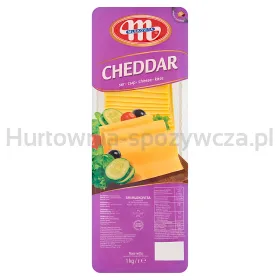 Mlekovita Ser Cheddar Plastry 1Kg