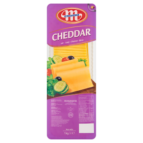 Mlekovita Ser Cheddar Plastry 1Kg