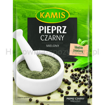 Kamis Pieprz Czarny Mielony 16G x 30 sztuk