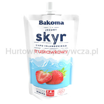 Bakoma Jogurt Skyr Truskawkowy 120 G