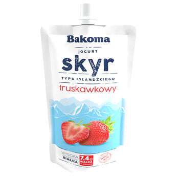 Bakoma Jogurt Skyr Truskawkowy 120 G