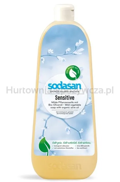 Mydło w płynie oliwkowe sensitive BIO 1000 ml