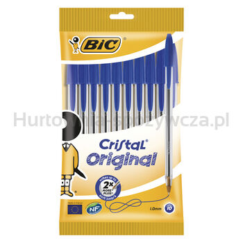 BIC Cristal® Original długopis niebieski pouch 10 szt.